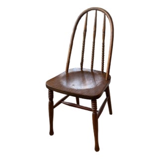 Antique Windsor Style Spindle Back Chair For Sale