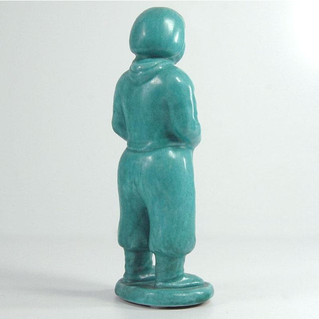 Danish Figure of Greenlander Boy, 1960s For Sale - Image 6 of 9