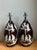 Vintage Floral Ceramic Table Lamps - Pair For Sale - Image 9 of 13