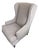 Custom Wing Back Chairs With Nail Head Trim by Sam Moore For Sale