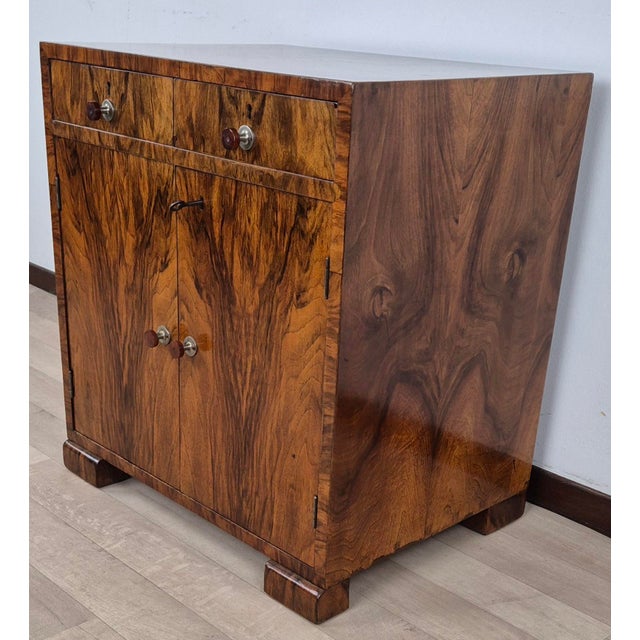 Art Deco Austrian Record Cabinet, 1928 For Sale - Image 6 of 18