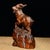 Chinese Hand-Carved Boxwood Goat Figurine, Auspicious Symbol For Sale - Image 10 of 10