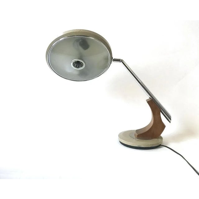 Mid-Century Modern Spanish Fase 530 Rifle Lamp For Sale - Image 3 of 18