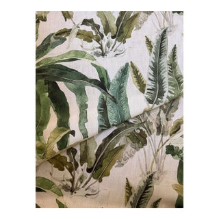 Nina Campbell Benmore 2 Linen Fabric Ashdown Collection Osborne & Little 2 Yards For Sale