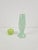 Art Deco Ceramic Pastel Green Vase by C. K., 1930s For Sale - Image 4 of 8