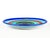 Blue Vintage Murano Glass Plate by Berit Johansson for Salviati, 1991 For Sale - Image 8 of 12
