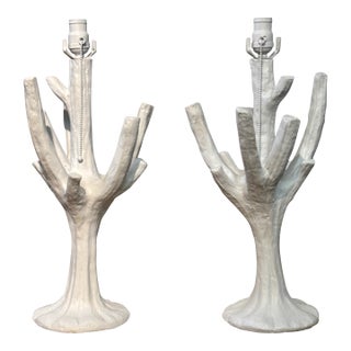 A Pair of 'Twig' Table Lamps Attributed to John Dickinson, 1970's For Sale