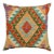 Rustic Turkish Annabel Hand Woven Kilim Throw Pillow For Sale