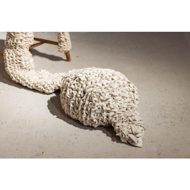 Set of Witness Chair and Ottoman by Jurgen Bey for Makkink, Netherlands, 2008 For Sale - Image 3 of 18