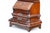 Wood Antique Salesman Sample English Walnut Secretary Bookcase For Sale - Image 7 of 18