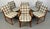 Elevate your dining space with this set of (6) Danish mid-century modern teak sled leg dining chairs by Art Furn, a...