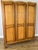 Vintage French Louis Carved Oak Triple Door Armoire For Sale - Image 18 of 18