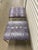 Artist unknown. Custom one-of-a-kind pair of Rock ’n’ Roll glam stools, blending fierce exotic patterns with clean, mid-...