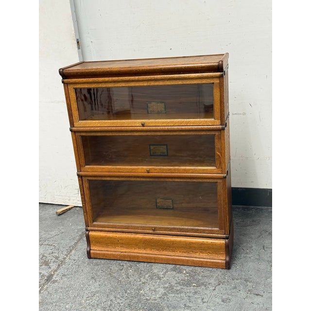 Antique Globe-Wernicke Barrister Bookcase For Sale - Image 10 of 12