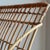 1950s Bamboo & Rattan Openweave Magazine Rack W/ Iron Base For Sale - Image 16 of 18