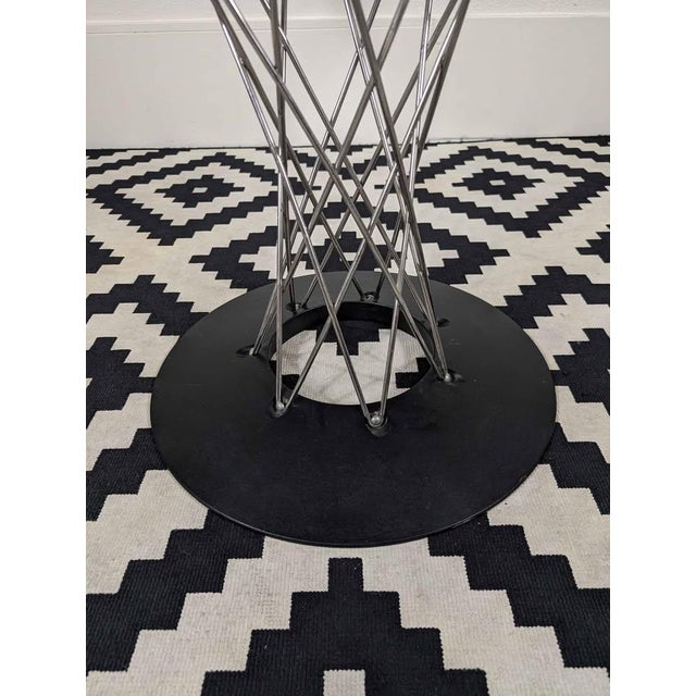 White 1960s MCM Attributed to Isamu Noguchi Cyclone Dining Table for Knoll For Sale - Image 8 of 8