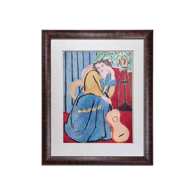 Henri Matisse Limited Signed “ Danseuse Assise.." Lithograph W/Frame For Sale - Image 10 of 10