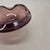 Large Purple Murano Bubble Glass Shell Ashtray, Italy, 1970s For Sale - Image 13 of 18