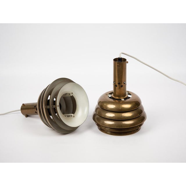 Vintage Swedish Pendant Lamps attributed to Hans-Agne Jakobsson, Set of 2 For Sale - Image 6 of 15