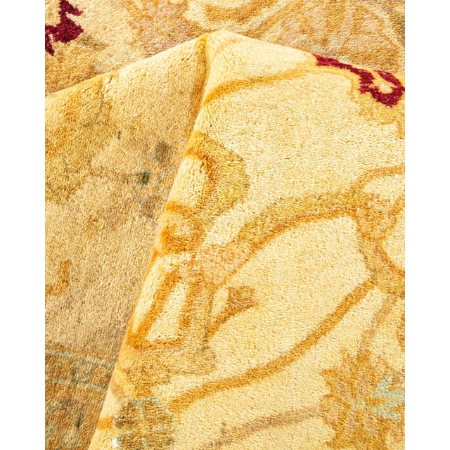 Textile Mogul, One-of-a-Kind Hand-Knotted Area Rug - Ivory, 8' 2" x 10' 4" For Sale - Image 7 of 8