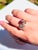 About This Ring: Transform any outfit with this stunning Retro old mine cut diamond ring. Crafted with two marquise and...