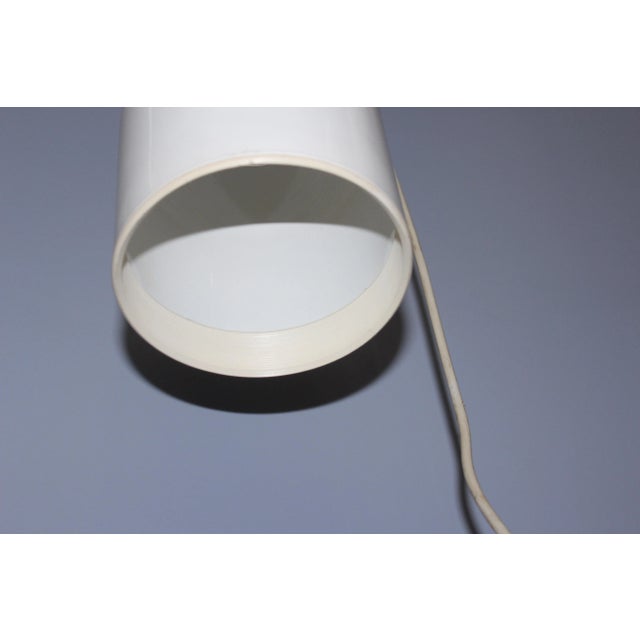 White Ceiling Lamps, 1970s, Set of 2 For Sale - Image 6 of 10