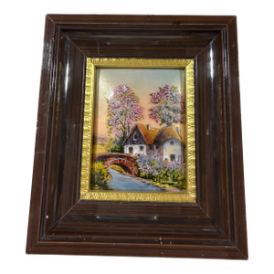 1920s Hand Painted Signed F.J. Carmona Limoges Art