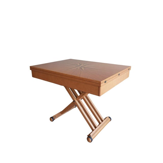 Vintage Italian Extendable Coffee Table in Walnut, 2000s For Sale - Image 13 of 13