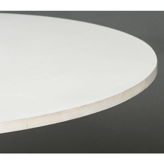 Circular Top Steel Center Table For Sale - Image 4 of 6