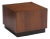 Mid Century Square Cube Table Plinth Baser Castors Adrian Pearsall Milo Baughman For Sale