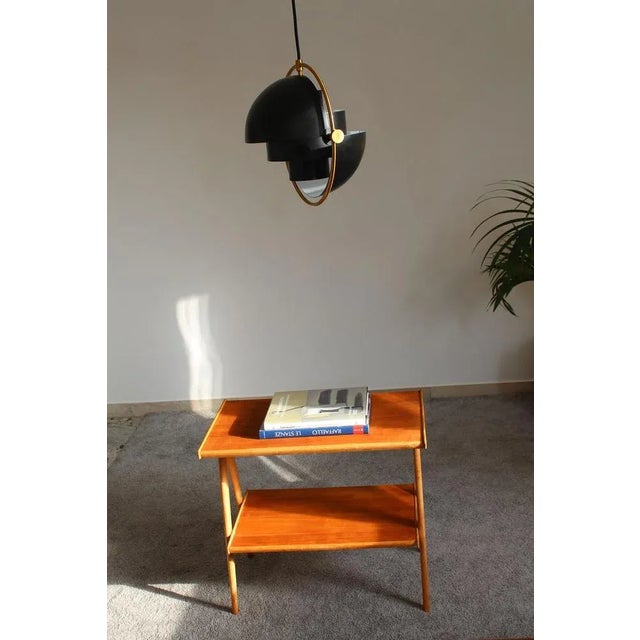 Brown Beech Coffee Table, Italy, 1950s For Sale - Image 8 of 9