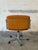 1970s Duba Orange Upholstered Swivel Desk Office Chair Danish Mid-Century Modern 1970s For Sale - Image 5 of 11