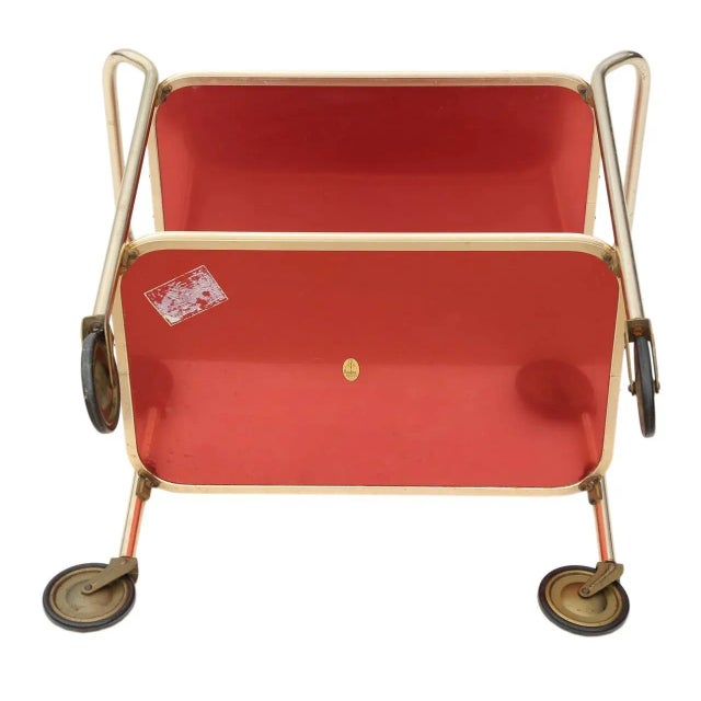 Antique retro cake drinks serving table or trolley C1950. A beautiful rare piece that shouts retro style. Would look...