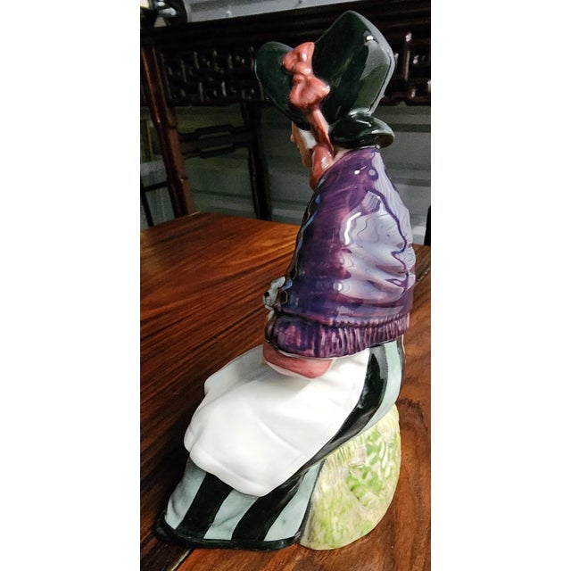 1980s Royal Doulton English "New Companions" Fine Porcelain Figurine For Sale - Image 5 of 10