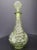 Vintage Avocado Green Fruit Bottle Decanter For Sale - Image 9 of 9