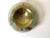 Large Art Glass Centerpiece Bowl with Brass Stand, 2000 For Sale - Image 4 of 18