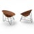 Pod Lounge Chairs in Rattan/Wicker on a Metal Frame, 1970s, Set of 2 For Sale - Image 9 of 18