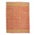 Melon Red Vintage Turkish Kilim Room Size Rug For Sale