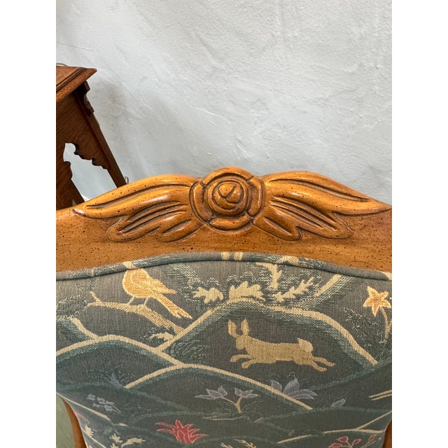 Wood Vintage Rocking Chair For Sale - Image 7 of 11