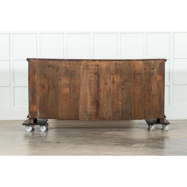 18thc English Vernacular Elm Dresser, 1760s For Sale - Image 17 of 18