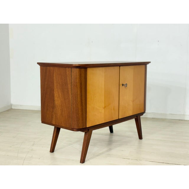 Mid-Century Pine Cabinet, 1960s For Sale - Image 9 of 12