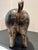 Large Bronze Pig Sculpture Grazing Farm Animal Statue Patina 15.5” Long 12” Tall For Sale In Atlanta - Image 6 of 7