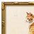 Various Artists Reproduction Art Print of Vintage “Le Chat" Illustration (Cat 1), Framed For Sale - Image 4 of 4