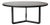 Black Round Tecno Table, 1970 For Sale