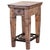 Greenview Bleached Side Table - Wrought Iron Base For Sale - Image 4 of 4