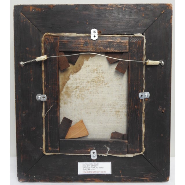 Textile 19th Century Victorian Oil on Canvas Portrait of Young Man in Gilt Frame For Sale - Image 7 of 9