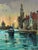 Oil Painting Ships Are Sailing to the Venice Pier Yuriy Suprunchuk For Sale - Image 10 of 11