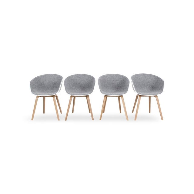 AAC 23 Armchairs from Hay, Set of 4 For Sale - Image 10 of 10