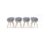 AAC 23 Armchairs from Hay, Set of 4 For Sale - Image 10 of 10