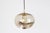Black Large Smoked Glass Pendant Light from Peill & Putzler, Germany, 1970s For Sale - Image 8 of 10